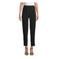 Anne Klein Womens Pleated High Rise Trouser Pants Black Size XX-Small