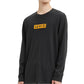 Levi's Men's Limited Collection Chenille Boxtab Long Sleeve T-Shirt Black Size X-Large