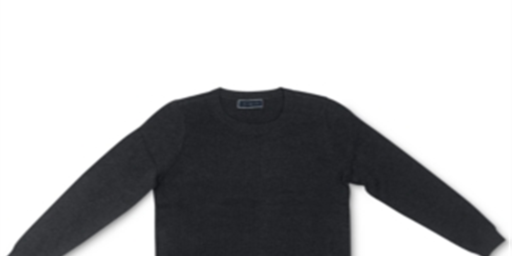 Karen Scott Women's Cotton Ribbed Sweater Black Size Medium