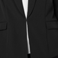INC International Concepts Women's Plus 3/4 Sleeve Blazer Black Size 0X