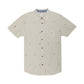 O'Neill Men's Reel Life Short Sleeve Button Down Shirt Brown Size Small