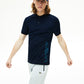 Lacoste Men's branded Cotton Polo Shirt Blue Size 7
