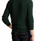 Polo Ralph Lauren Men's Cotton Quarter-Zip Sweater Green Size Medium
