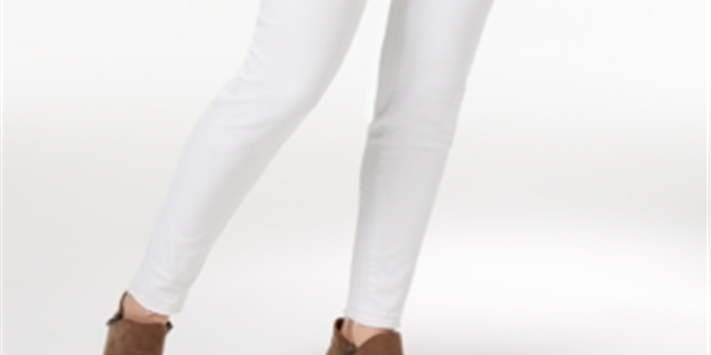 William Rast Women's the Perfect Skinny Released Hem Jeans White Size 25