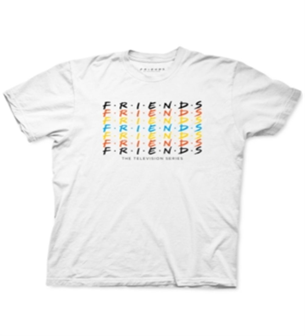 Friends Men's Graphic T-Shirt White Size M
