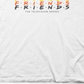 Friends Men's Graphic T-Shirt White Size M