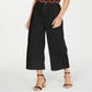 Inc Women's Wide Leg Pants All Black Size 18