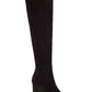 INC International Concepts Women's Radella Suede Knee High Boots Black Size 9.5 M-WC