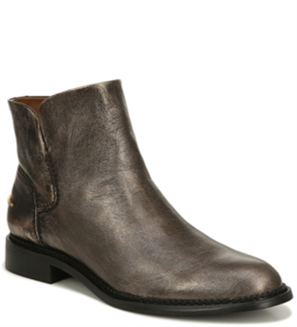 Franco Sarto Women's Happily Ankle Boot Shoes Gold Size 9.5