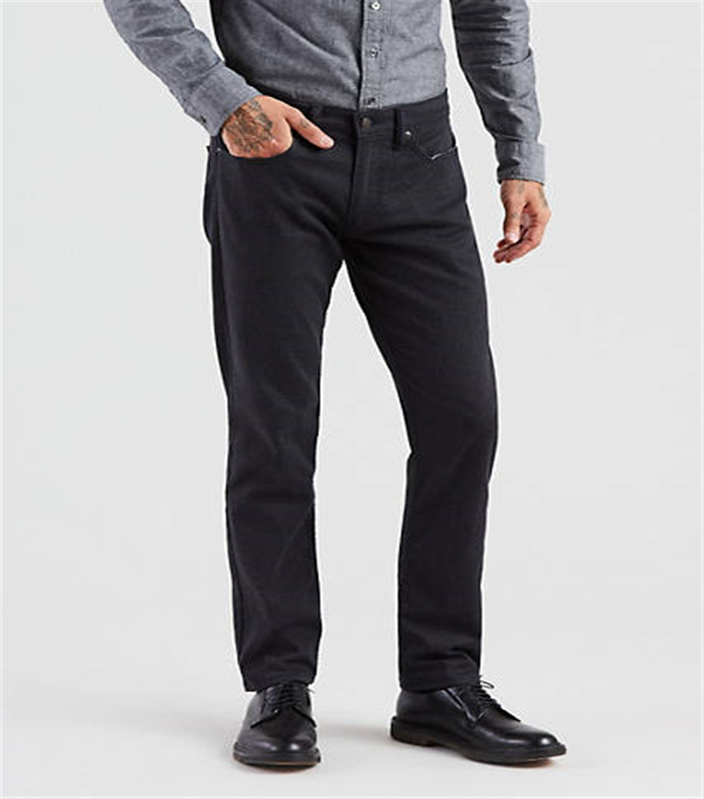 Levi's Men's Stretch Slim Fit Stretch Jeans Black Size 40X32