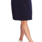 1.STATE Women's Cinched Waist V Neck Casual Dress Black Size Medium