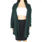 Style & Co Women's  Plus Studded Front Cardigan Sweater Green Size 2X