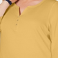 Karen Scott Women's Plus Cotton Split Neck Top Brown Size 1X