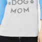 Love Tribe Junior's Dog Mom Cold Shoulder Top Blue Size S