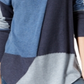 INC International Concepts Women's Colorblocked Sweater  Blue Size S