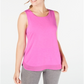 Ideology Women's Mesh-Hem Athletic Tank TopSweet Tart Size  XL