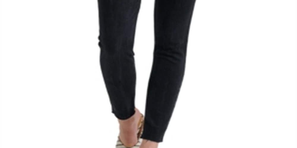 Lucky Brand Women's Bridgette Button Fly Skinny Jeans Black Size 31