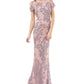 JS Collections Women's Soutache Gown Pink Size 16