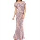JS Collections Women's Soutache Gown Pink Size 16