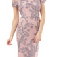 JS Collections Women's Soutache Gown Pink Size 16