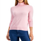 Charter Club Women's Turtleneck Sweater Pink Size Large
