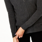 Charter Club Women's Cashmere Zip Front Hoodie Gray Size Small
