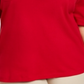 Karen Scott Women's Plus Cotton Collared Top Red Size 4X