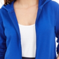 Karen Scott Women's Zip Front Hoodie Purple Size X-Large