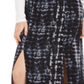 Be Bop Junior's Printed Double Slit Maxi Skirt Navy Size Large