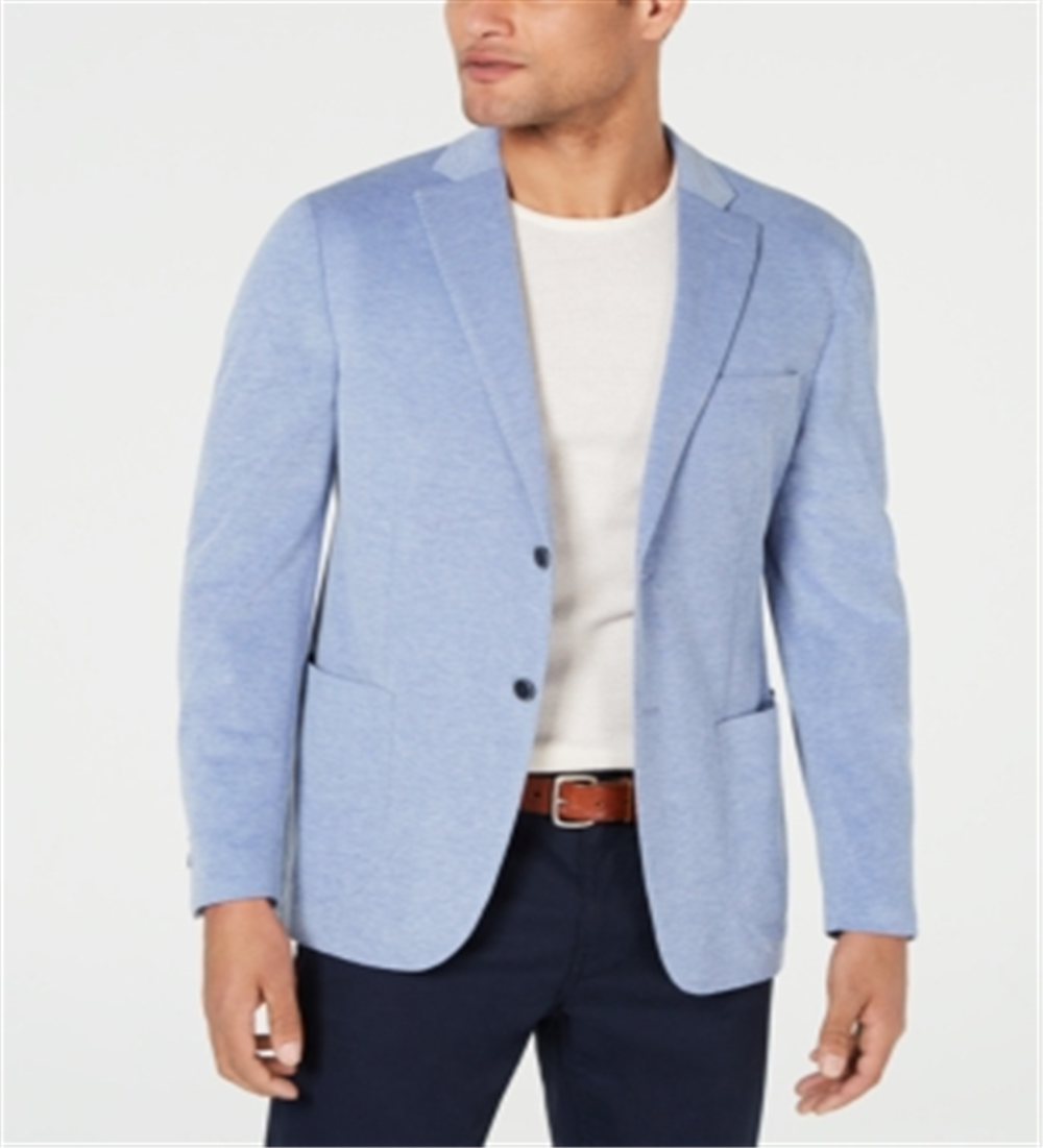 Michael Kors Men's Slim Fit Sport Coat Blue Size 38
