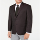Michael Kors Men's Classic Fit Windowpane Sport Coat Red Size 46