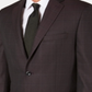 Michael Kors Men's Classic Fit Windowpane Sport Coat Red Size 46