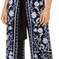 INC International Concepts Women's Tie Wide Leg Pants Black Size Large