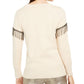 Alfani Women's Long Sleeve Crew Neck Top Green Size Large