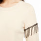Alfani Women's Long Sleeve Crew Neck Top Green Size Large