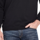 Weatherproof Vintage Men's Solid Sweater Black Size Large