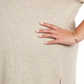 Style & Co Women's Plus Mixed Ribbed Turtleneck Tunic Sweater Brown Size 3X