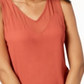INC International Concepts Women's Illusion Trim Tank Top Green Size Petite S