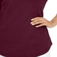 Karen Scott Women's Cotton Lace-up T-Shirt  Red Size LARGE