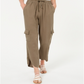 American Rag Junior's Tulip Hem Cargo Pants Brown Size Large