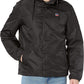 Levi's Men's Flight Satin Coaches with Bunny Sherpa Hoodie Black Size Small