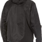 Levi's Men's Flight Satin Coaches with Bunny Sherpa Hoodie Black Size Small