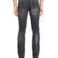 Buffalo David Bitton Men's Six-x Sandblasted Jeans Black Size 34X34