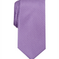 Alfani Men's Costello Silk Blend Pattern Neck Tie Purple One Size