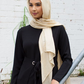 Verona Women's  Collection Solid Head Scarf Brown One Size