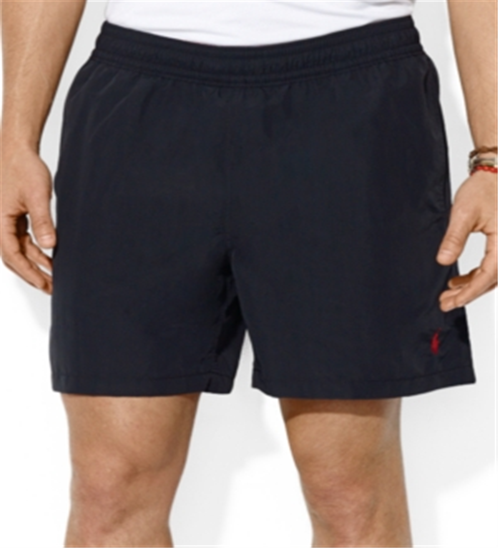 Ralph Lauren Men's Hawaiian Swim Boxer Black Size Medium