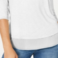 Style & Co Women's Chiffon Hem Top White Size X-Small