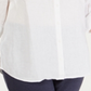 Charter Club Women's Plus Linen Utility Shirt White Size 1X