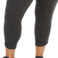 Calvin Klein Women's Performance Keyhole Hem Leggings Gray Size -2X