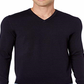 Calvin Klein Men's  Merino V-Neck Sweater Black Size Medium